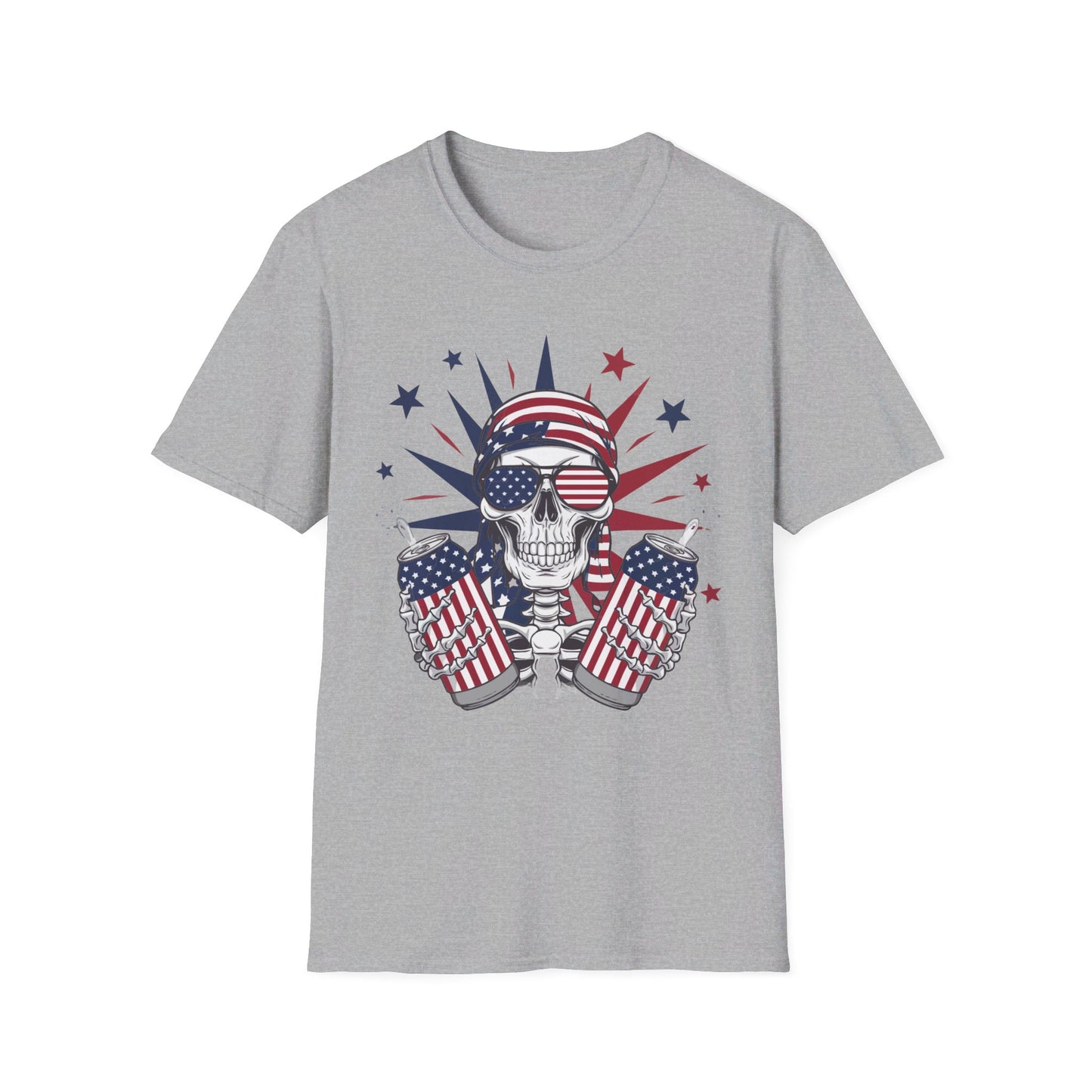 USA Skull T-shirt