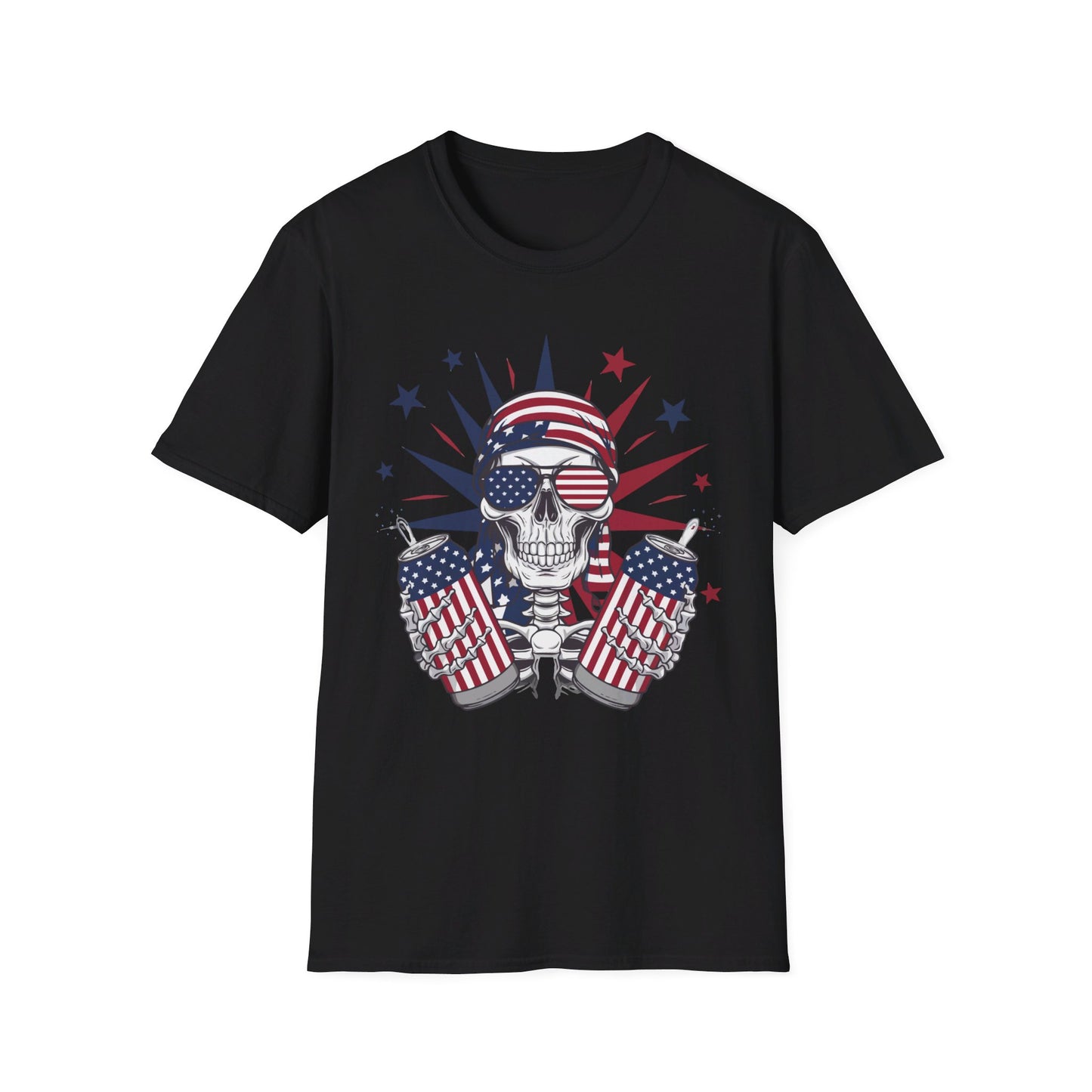 USA Skull T-shirt