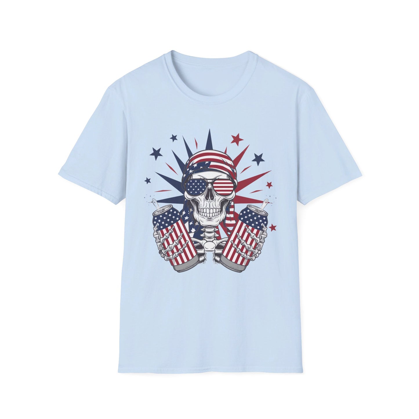 USA Skull T-shirt