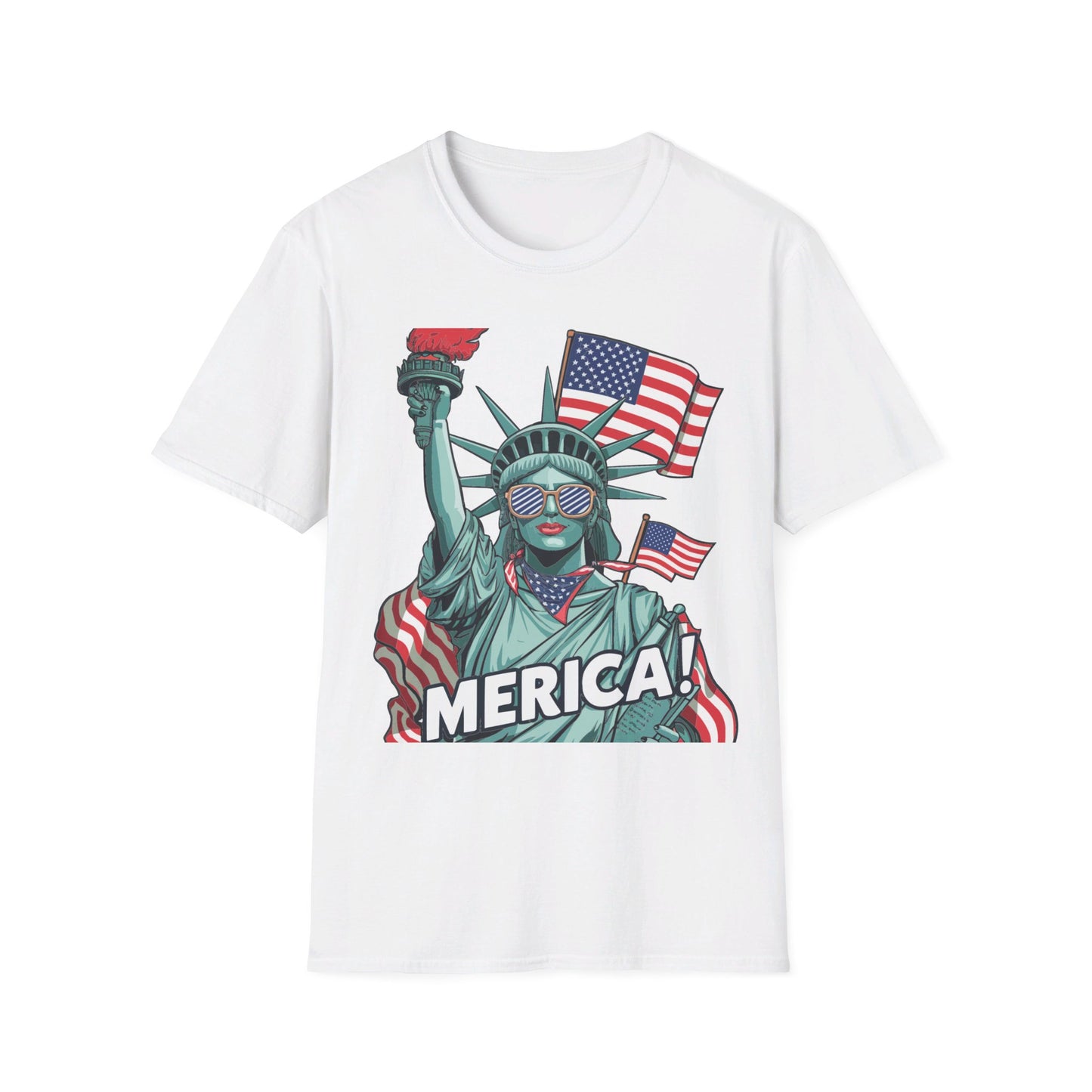 'Merica USA Statue of Liberty T-shirt