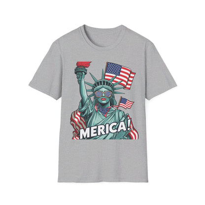 'Merica USA Statue of Liberty T-shirt