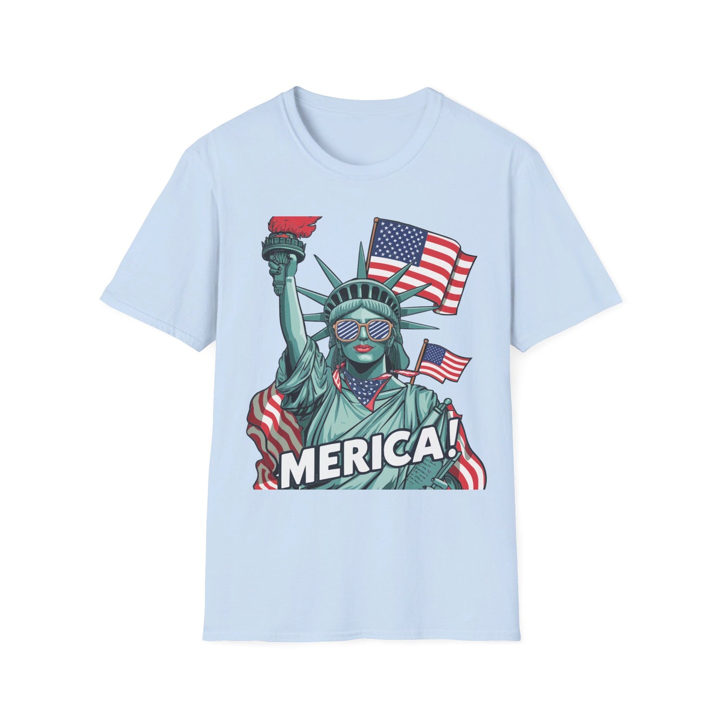 'Merica USA Statue of Liberty T-shirt