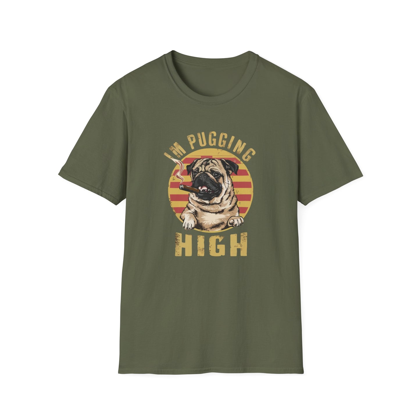 Pugging High T-shirt