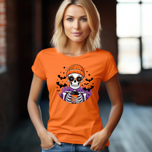 Skeleton Coffee T-shirt