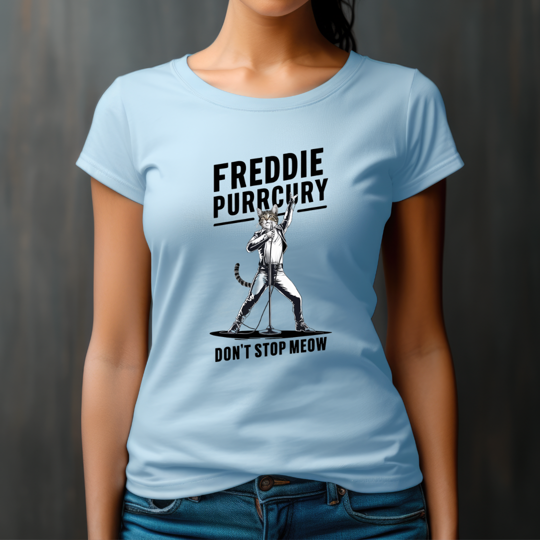 Freddie Purrcury T-shirt