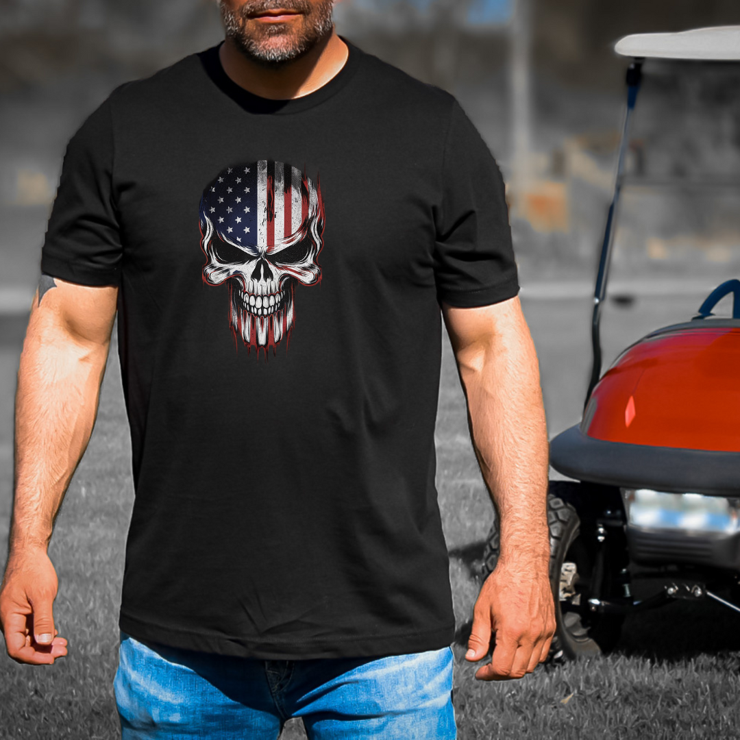 Patriotic Skull T-shirt